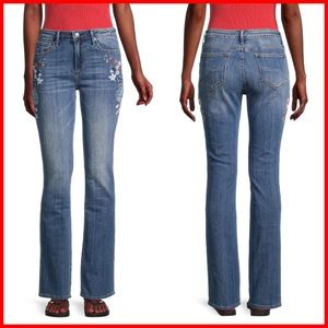 Free People Driftwood Kelly Embroidered Jeans Size 25 ($143)